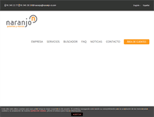 Tablet Screenshot of naranjo-sl.com